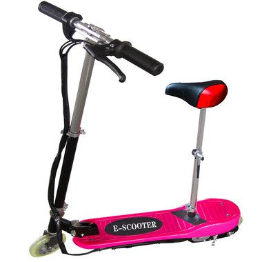 E Scooter With Pink Exterior