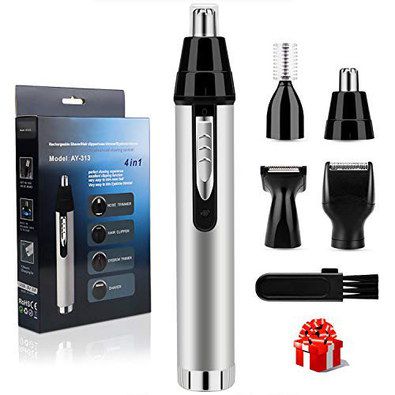 Cleanfly Nose Hair Removal Kit Nose Hair Removal Kit In Polished Steel