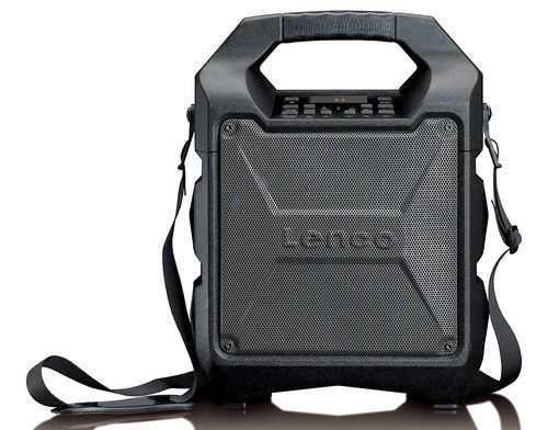 Lenco Portable PA System Portable PA System With Black Strap