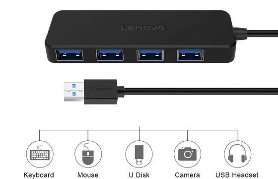 USB Hub With 4 Blue 3.0 Slots