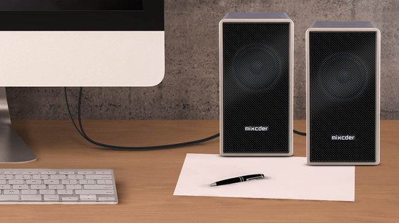 Mixcder Speaker With USB Port Speaker In Rectangular Shape With USB Port