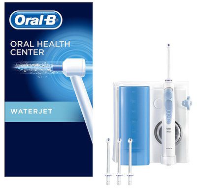 Get The Oral-B Now Oral Irrigator Cleaner In Blue And White