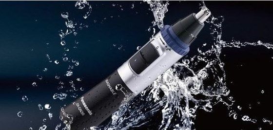 Panasonic Nose Hair Trimmer Nose Hair Trimmer With Black Blue Steel Exterior