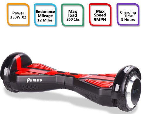 Buy Phaewo Now Red Self Balancing Hoverboard
