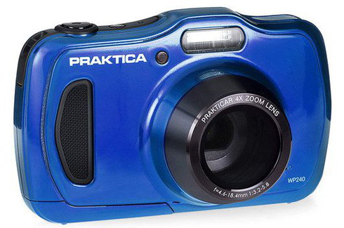 Digital Camera Optical Zoom In Blue Housing