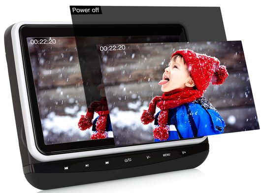 Get Pumpkin Car DVD Player Now Headrest DVD With Black Border