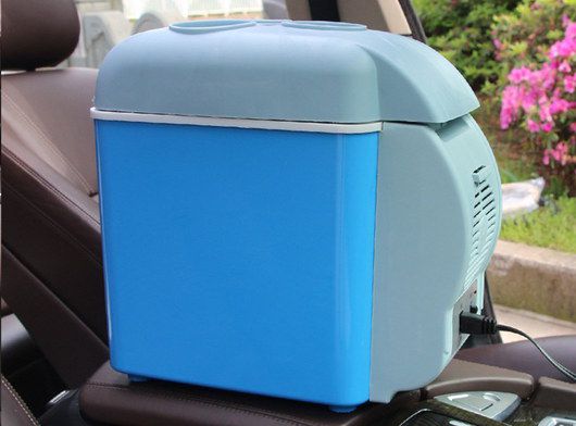 Compact Light Car Cooler 12V In Blue