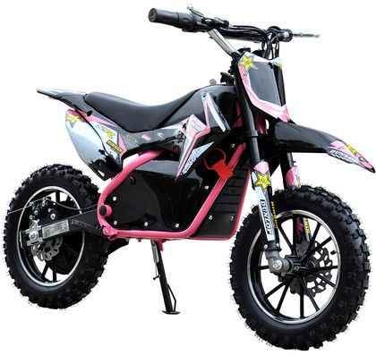 Pink Mini Dirt Bike