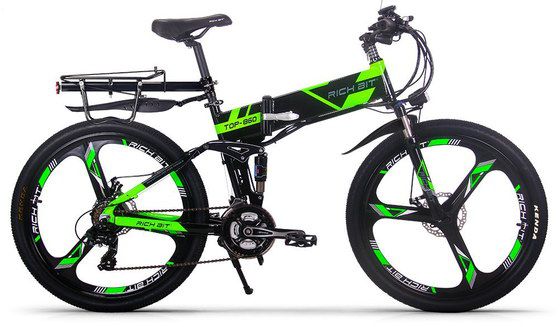 Buy RICH BIT Now E Hybrid MTB Bike In Orange And Black