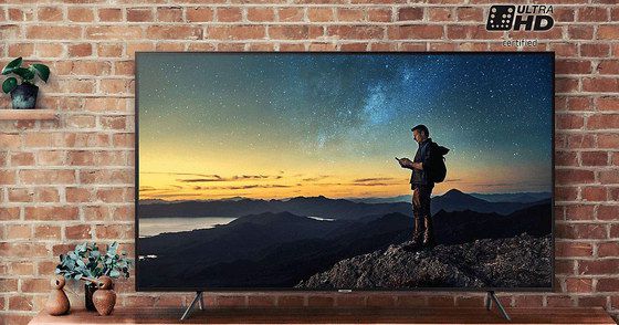 Smart TV In Charcoal Finish