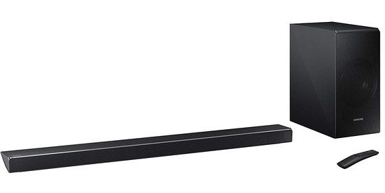 Get The Samsung Bar Now Thin Soundbar With Black Remote