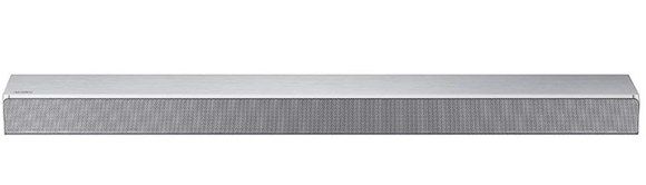 Get This Samsung Now Slim Soundbar With Silver Exterior