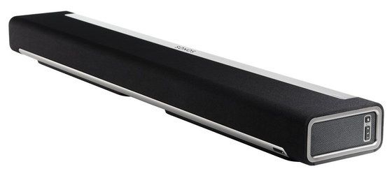 Get Sonos Playbar Wireless Now PLAYBAR Soundbar In Black And Chrome Finish