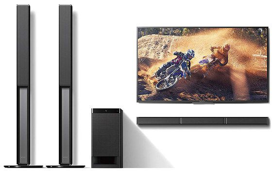 Get The Sony 5.1 Now Slim Soundbar System In Black