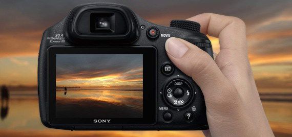 Small Sized Digital Camera In Black