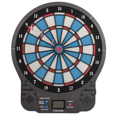 Get The Spokey Board Now Electronic Dart Board In Blue And Black