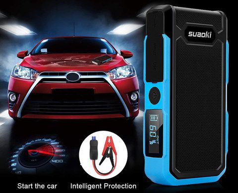 Get The Suaoki Now Jump Starter Power Bank In Black