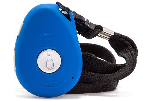 Fall Alarm In Blue With Black Strap