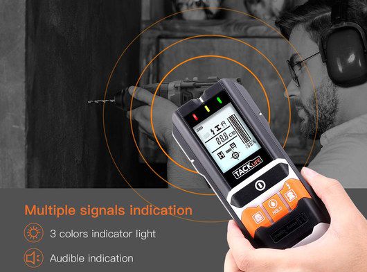 Electric Cable Finder With Square LCD