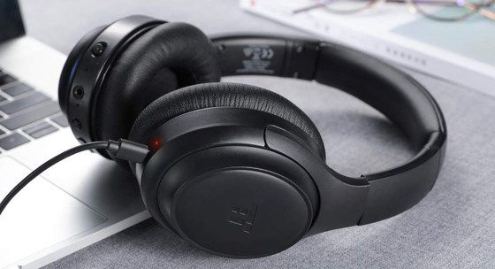 ANC Wireless Headphones In All Black