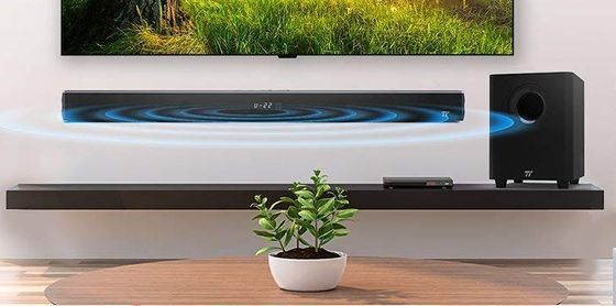 TaoTronics Soundbar With Subwoofer Soundbar With Subwoofer Under Big TV