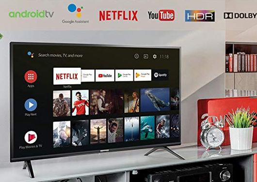 TCL 32 Inch Flat Screen TV 32 Inch Flat Screen TV On Shelf