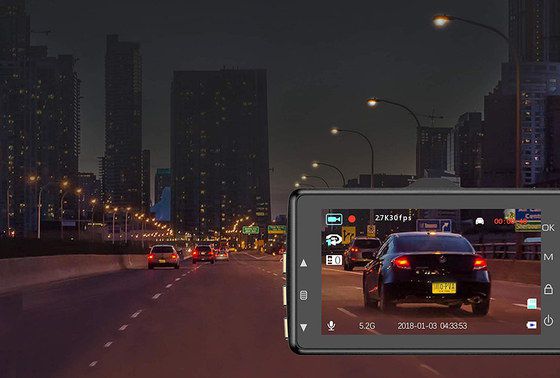 The Toguard In Car Dash Cam HD Dash Cam With Night Vision