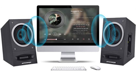 TOMOT Desktop Speakers Desktop Speakers With Angled Face
