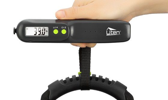 UTEN Travel Luggage Scale Luggage Scale With Black Exterior