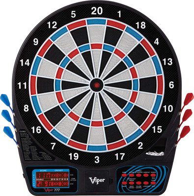 Electronic Darts Set With Low Counter Display