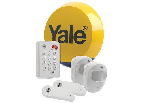 Wireless Intruder Alarm Kit With White Keypad