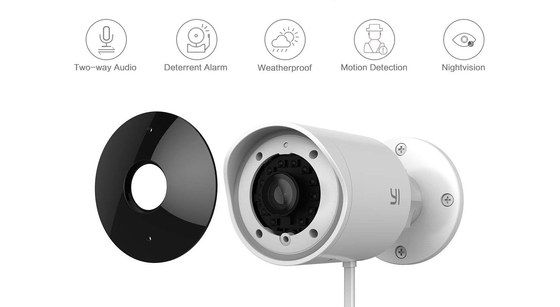 Get The YI Now Wireless HD Camera With White Exterior