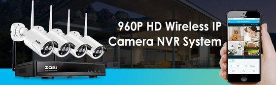ZOSI IP Surveillance Cameras CCTV IP Surveillance Cams With Mobile Phone