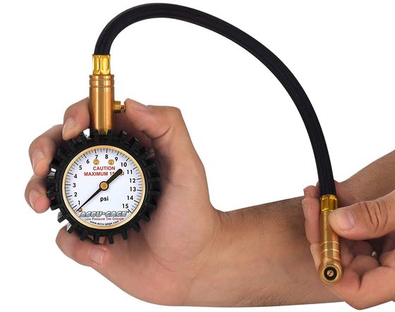 Up To 160 PSI Tyre Pressure Gauge Tyre Pressure Gauge With Black Tube
