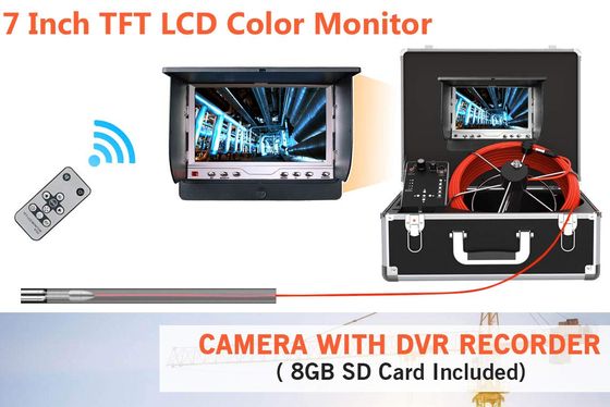 Pipe Inspection Camera DVR Screen