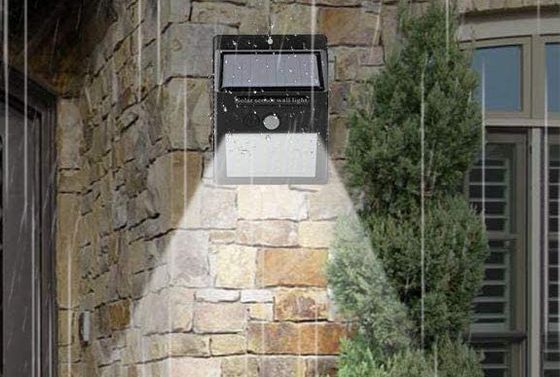 Solar Panel Light In White And Black