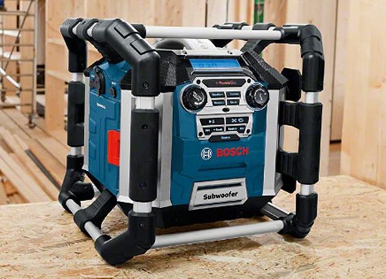 Adaptable Connecting Powerful Jobsite Radio 360 Powerful Jobsite Radio With Black Lead