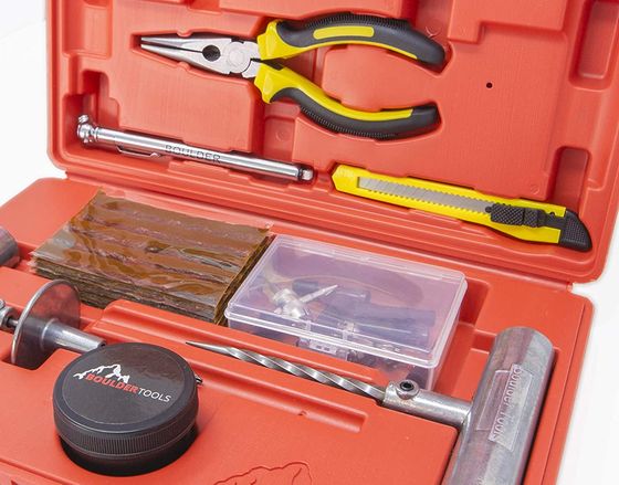 Car Tyre Repair Kit With Yellow Pliers