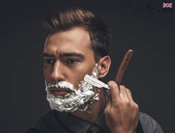 Mens Cut Throat Razor Cut Throat Razor With Foam