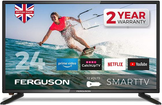Ferguson 12 Volt 24 inch Smart LED TV 12V 24 inch Smart LED TV With Black Frame