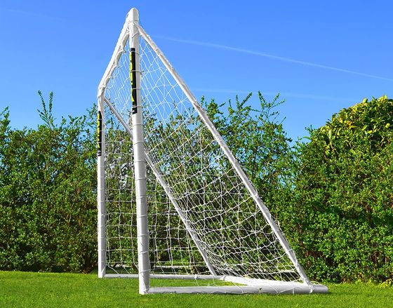 8ft x 6ft PVC Garden Goal Posts With Net