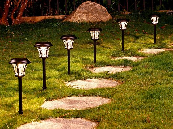 Garden Path Stick Solar Lights