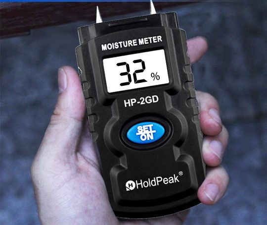HoldPeak Digital Moisture Detector Wood Moisture Detector With Big LCD