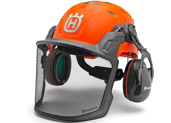 Garden Safe Full Face Visor Helmet With Muffs