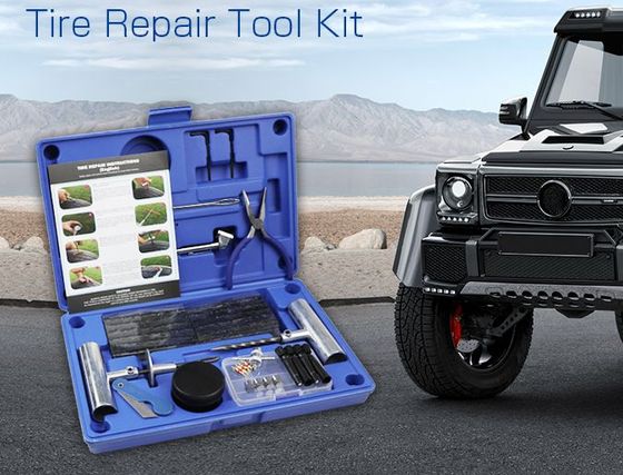 Puncture Repair Kit In Blue Case