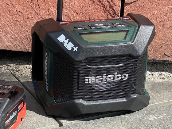 Headset AUX Builders Job Site Radio LCD Builders Job Site Radio In All Black
