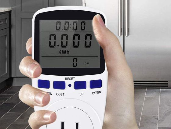 Nevsetpo Home Energy Monitor Home Energy Monitor With Blue LCD