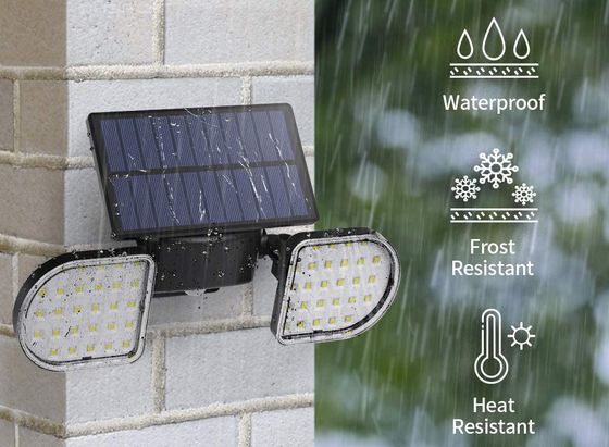 Solar Security Light With Connected Panel