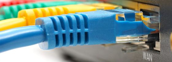Ethernet Adapter Cable In Blue