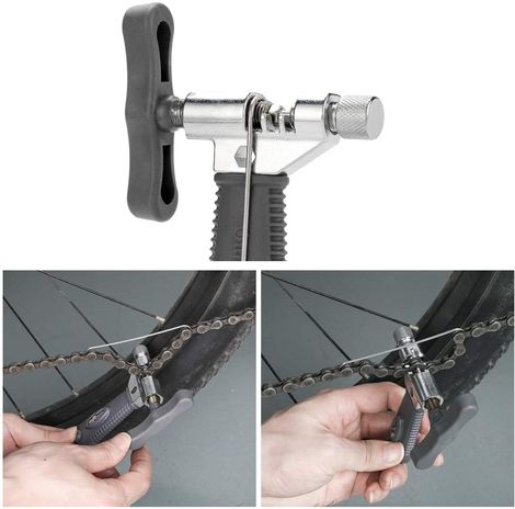 Bicycle Chain Tool Kit Link Breaker In Grey
